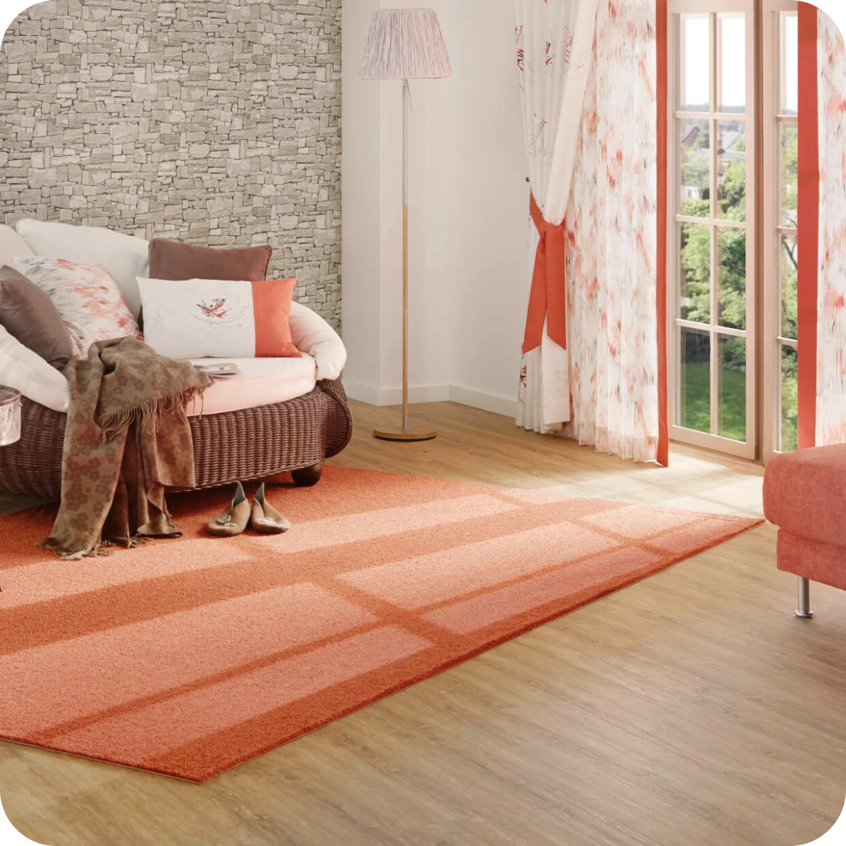 Designboden Holzoptik Wohnzimmer in Neumünster