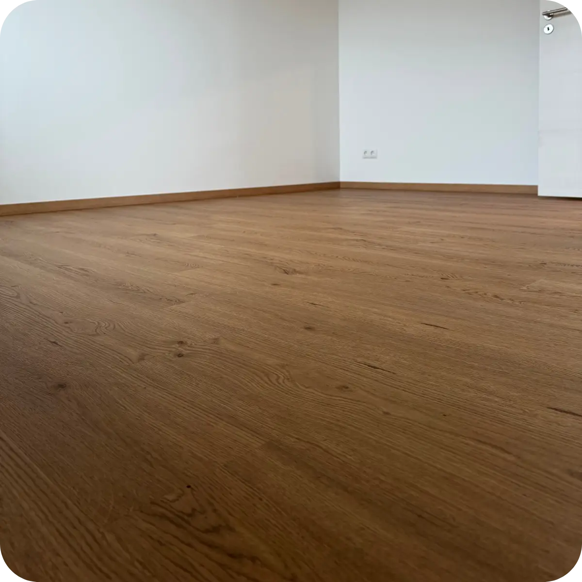 Vinylboden Verlegung Raumansicht