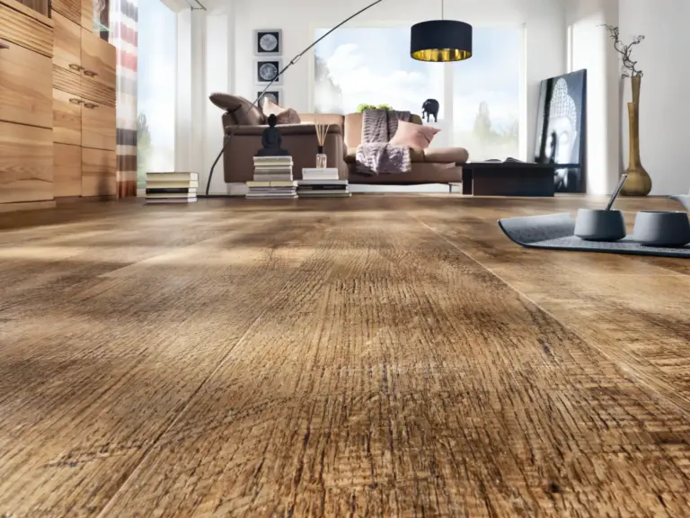 Vinyl & Designboden als Materialbeispiel